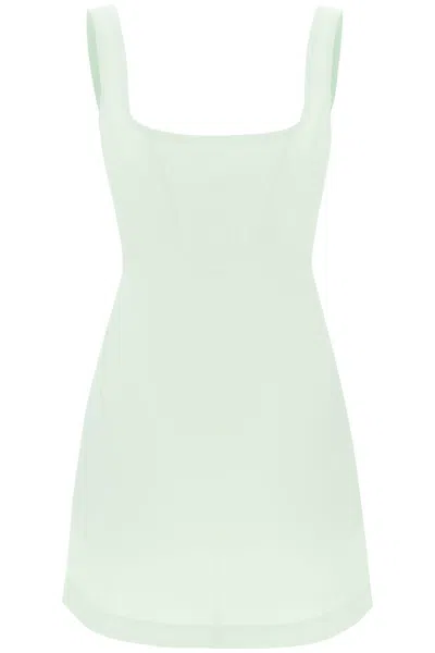 STELLA MCCARTNEY GREEN CORSET-STYLE DRESS FOR WOMEN, SS24 COLLECTION