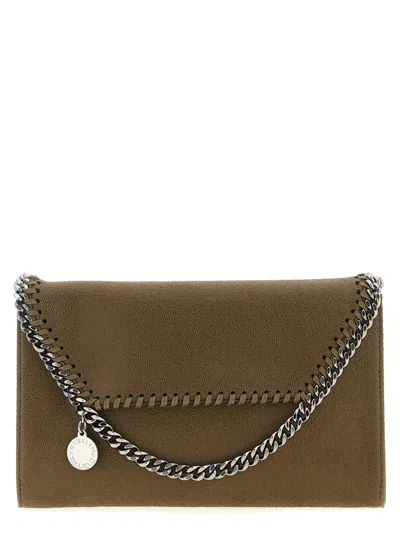 STELLA MCCARTNEY GREEN FALABELLA CROSSBODY BAG
