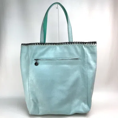 Pre-owned Stella Mccartney Green Leather Tote Bag ()