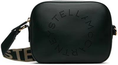 Stella Mccartney Green Logo Crossbody Camera Bag In 3139 Pine