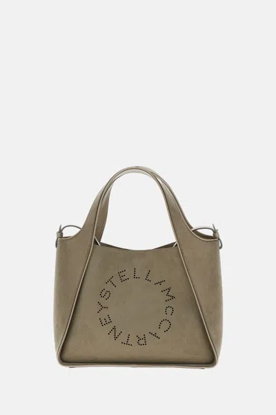 Stella Mccartney Green Logo Tote