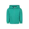 Stella Mccartney Long-sleeved Zipper Sweatshirt In Green