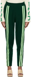 Stella Mccartney Green Tom Tosseyn Edition Logo Lounge Pants In 3011 Dark Green