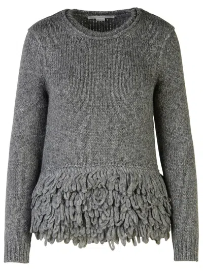 STELLA MCCARTNEY STELLA MCCARTNEY GREY ALPACA BLEND SWEATERS