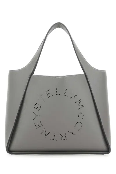 Stella Mccartney Stella Logo Crossbody Bag In Grey