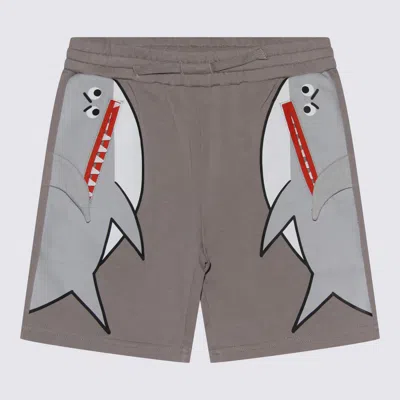 Stella Mccartney Kids' Grey Cotton Shorts