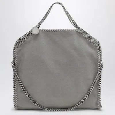 Stella Mccartney 3chain Tote Eco Shaggy Deer In Gray