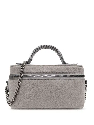 Stella Mccartney Grey Falabella Mini Crossbody Bag In Gray