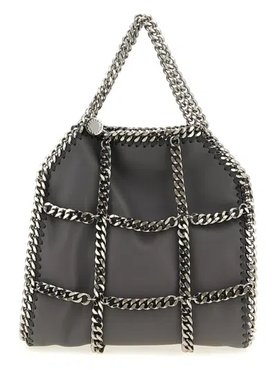 STELLA MCCARTNEY GREY FALABELLA MINI HANDBAG