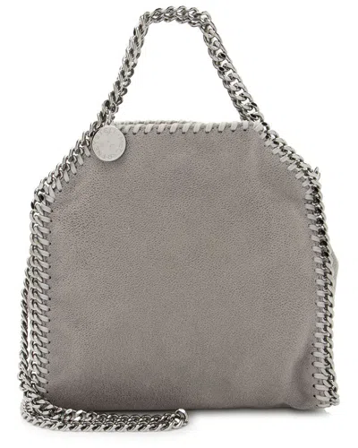 Stella Mccartney Grey Faux Leather Falabella Tiny Tote (authentic Pre-loved) In Gray