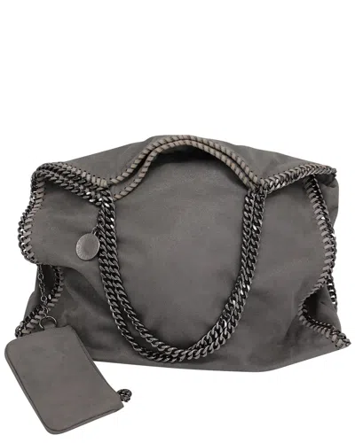 Pre-owned Stella Mccartney Grey Recycled Polyester Falabella Tote (authentic Pre-loved)