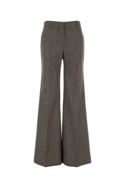 STELLA MCCARTNEY GREY WIDE LEG PANT