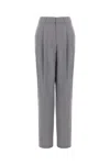 STELLA MCCARTNEY GREY WOOL PANTS