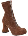 Stella Mccartney Groove Lurex Boot In Brown