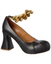 Stella Mccartney Groove Chain Pumps In Black