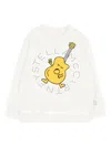 Stella Mccartney Guitar-graphic Sweatshirt In White