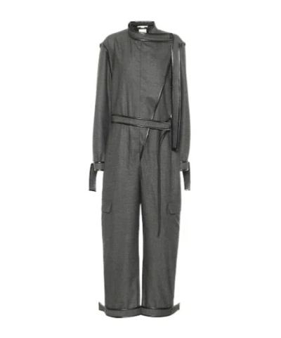Stella Mccartney Gwyneth Wool Jumpsuit In Black