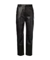 Stella Mccartney Hailey Cropped Trousers In Black