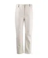 Stella Mccartney Hailey Cropped Trousers In White