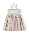 Stella Mccartney Girl's Pastel Striped Dress In White