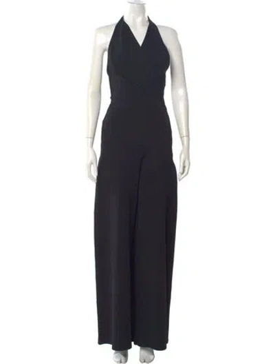 Pre-owned Stella Mccartney Halterneck Jumpsuit In Black