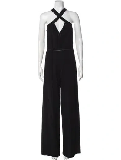 Pre-owned Stella Mccartney Halterneck Jumpsuit In Black