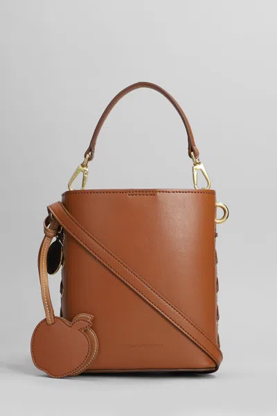 Stella Mccartney Hand Bag In Brown Polyamide