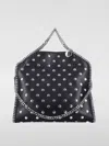 Stella Mccartney Rivet Shoulder Bag In Black