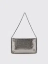 Stella Mccartney Clutch Falabella In Silver