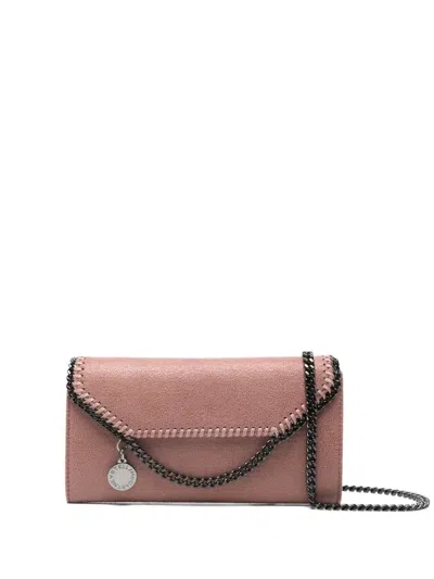 Stella Mccartney Handbag With Stitched Details In Red