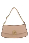 Stella Mccartney Curved Silhouette Matte Shoulder Bag In Pink