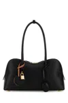 Stella Mccartney Women Black Synthetic Leather Ryder Shoulder Bag In Black
