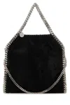 Stella Mccartney Mini Handbag With Chain Strap And Metal Hardware In Black