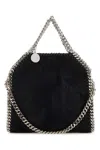 Stella Mccartney Mini Handbag With Chain Strap And Metal Hardware In Black