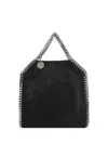 Stella Mccartney Black Polyester Shoulder Bag In Black