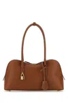 Stella Mccartney Caramel Synthetic Leather Ryder Medium Shoulder Bag In Brown