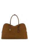 Stella Mccartney Borsa Da Viaggio In Suede Alter Mat Caramello  Donna In Brown