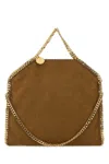 Stella Mccartney Falabella Fold Over Tote Bag In Brown