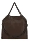 Stella Mccartney Mahogany Falabella Mini Tote In Brown
