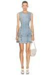 Stella Mccartney Women's T: 100% Cotton Dress In Vintage Blue