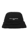Stella Mccartney Hat Quilted Eco Nylon In Black