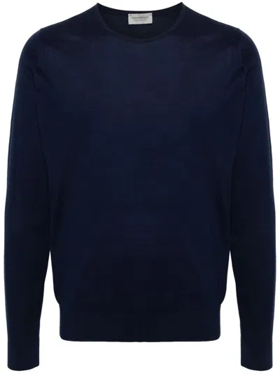 John Smedley Full Zipped Jersey Hoodie