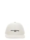 Stella Mccartney Baseball Hat With Logo Embroidery In White