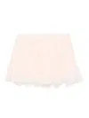 Stella Mccartney Heart-embroidered Skirt In Pink