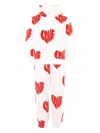Stella Mccartney Heart Motif Printed Loungewear Set