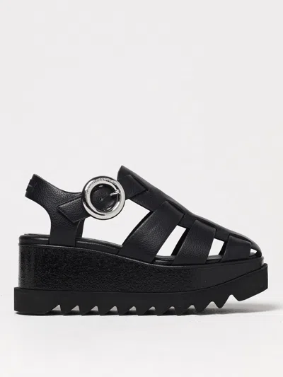 STELLA MCCARTNEY HEELED SANDALS STELLA MCCARTNEY WOMAN COLOR BLACK,G51830002