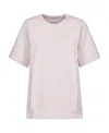 Stella Mccartney High-low Hem T-shirt In Pink