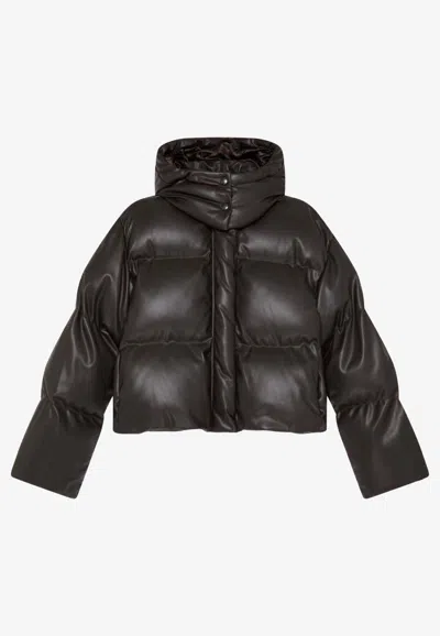 STELLA MCCARTNEY HIGH-NECK ZIP-UP PUFFER JACKET