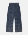 Stella Mccartney Jeans In Speckled Blue