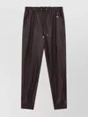 Stella Mccartney Drawstring Alter Mat Joggers In Brown